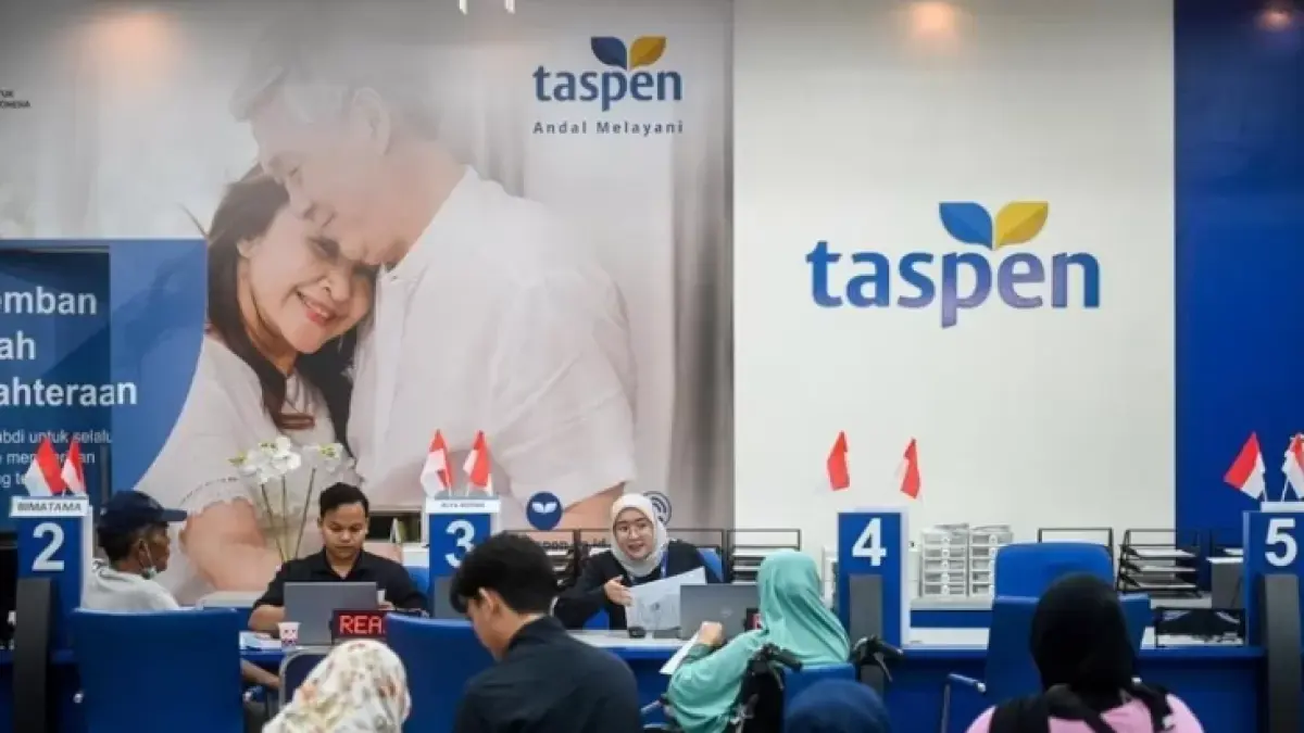 Taspen soal gaji pensiunan PNS 2026