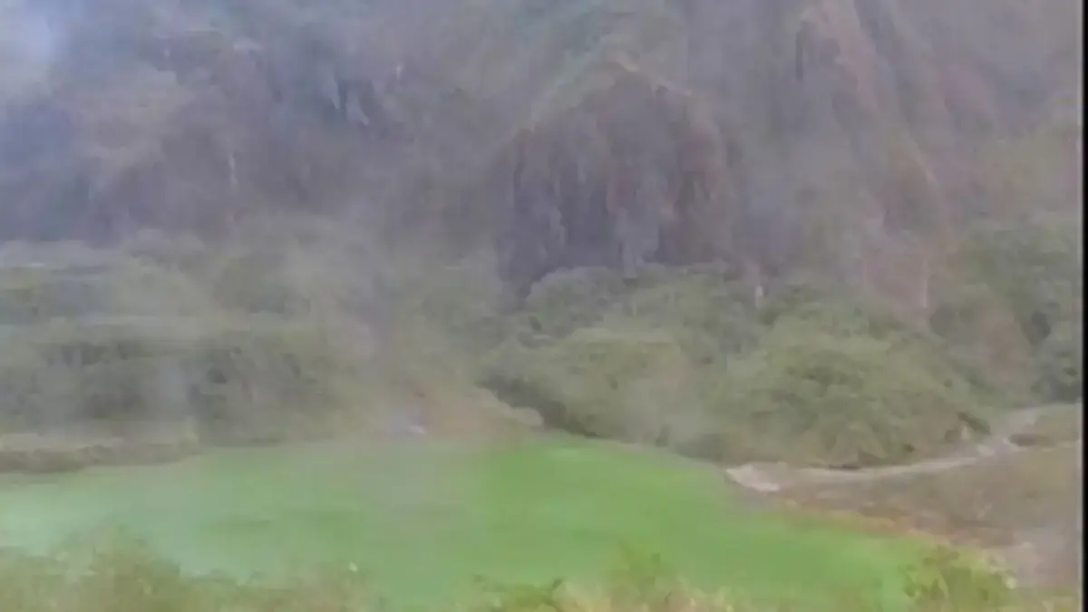 Visual Gunung Kelud