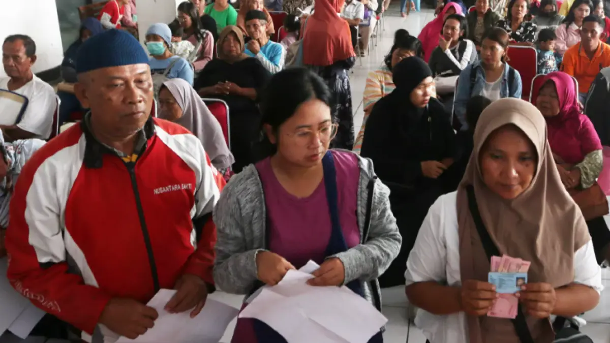 pengambilan bantuan sosial
