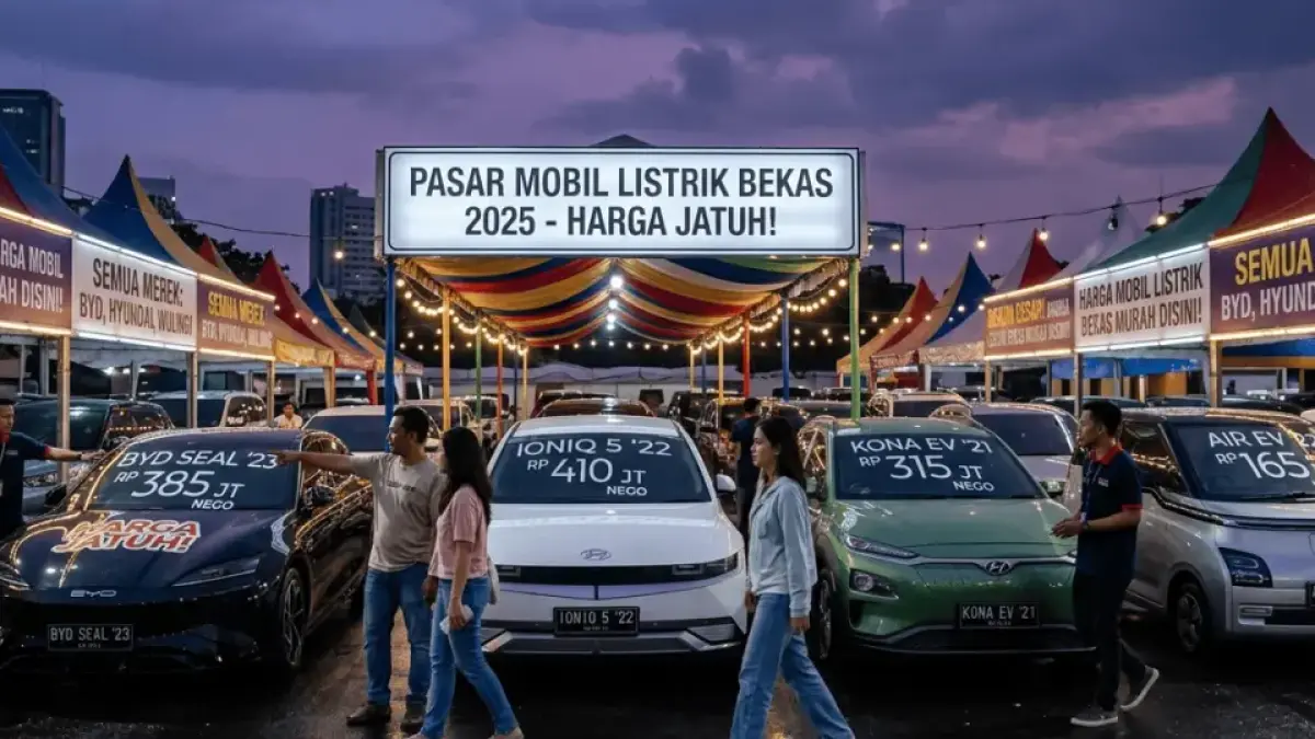 Harga Mobil Listrik Bekas 2025 Terungkap! BYD Seal, Ioniq, Kona EV hingga Wuling Air EV Kini Jatuh Drastis