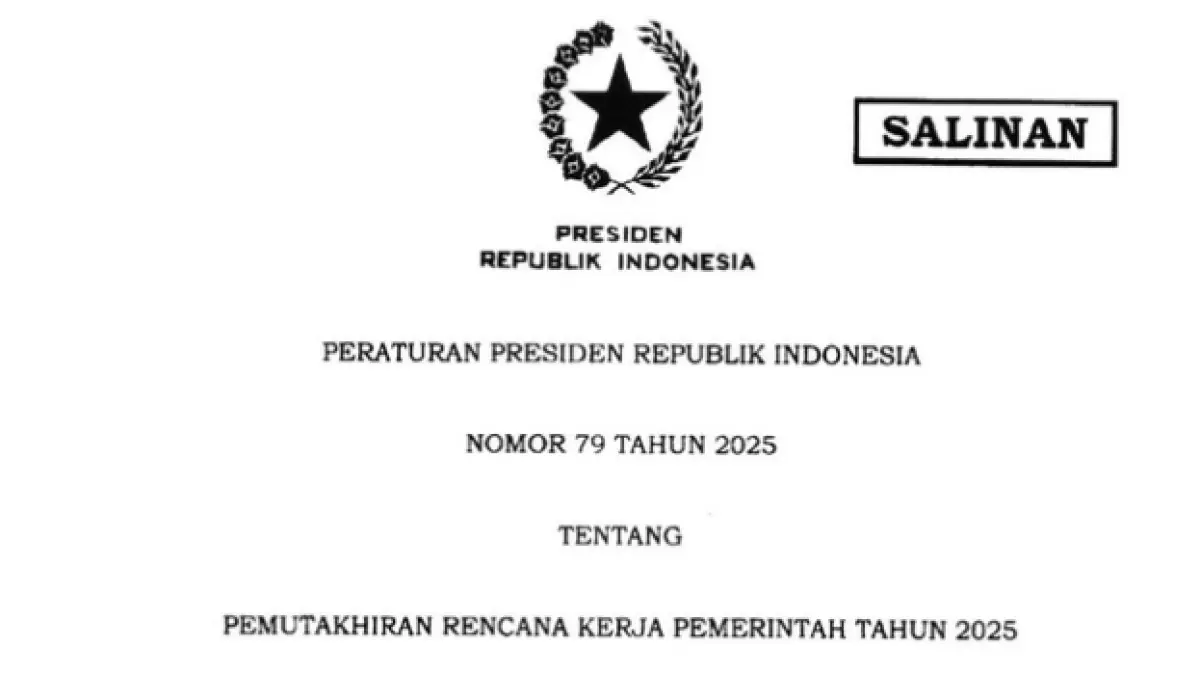 perpres 79 tahun 2025 