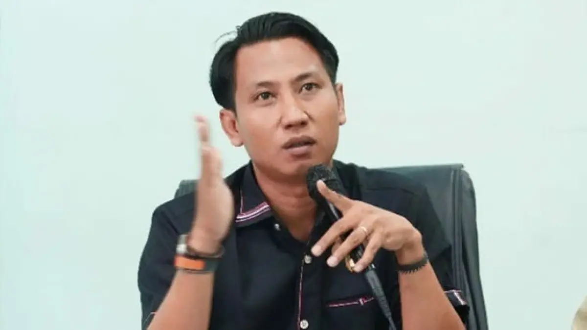 Sekretaris Fraksi PDIP DPRD Jombang Ama Siswanto. (Azmy Endiyana/Radar Jombang)