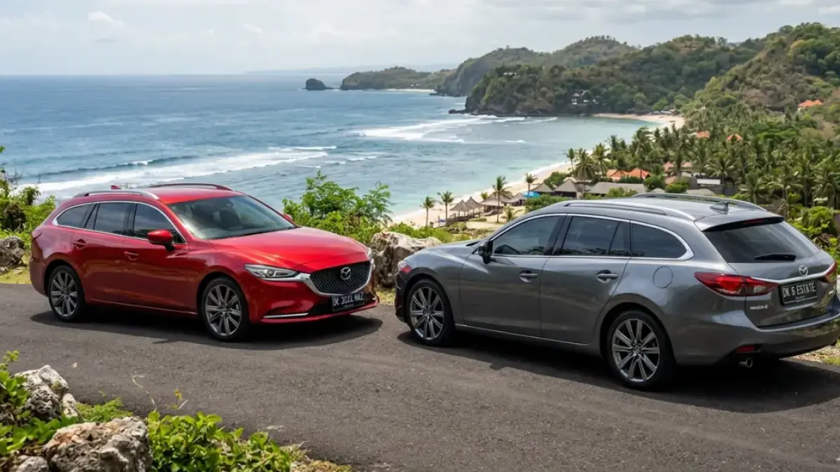 Ilustrasi mazda 6 estate