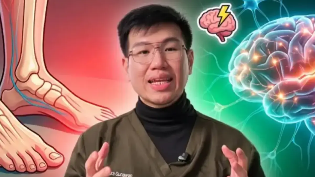 dr. Indra Gunawan melalui kanal edukasinya menjelaskan bahwa selama ini banyak orang salah sasaran dalam berolahraga. (Tangkapan layar Youtube dr. Indra Gunawan)