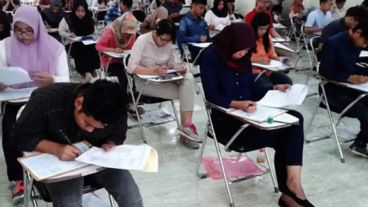 Ujian Mandiri berbasis tes di Unair. (Sumber: Website/Universitas Airlangga)