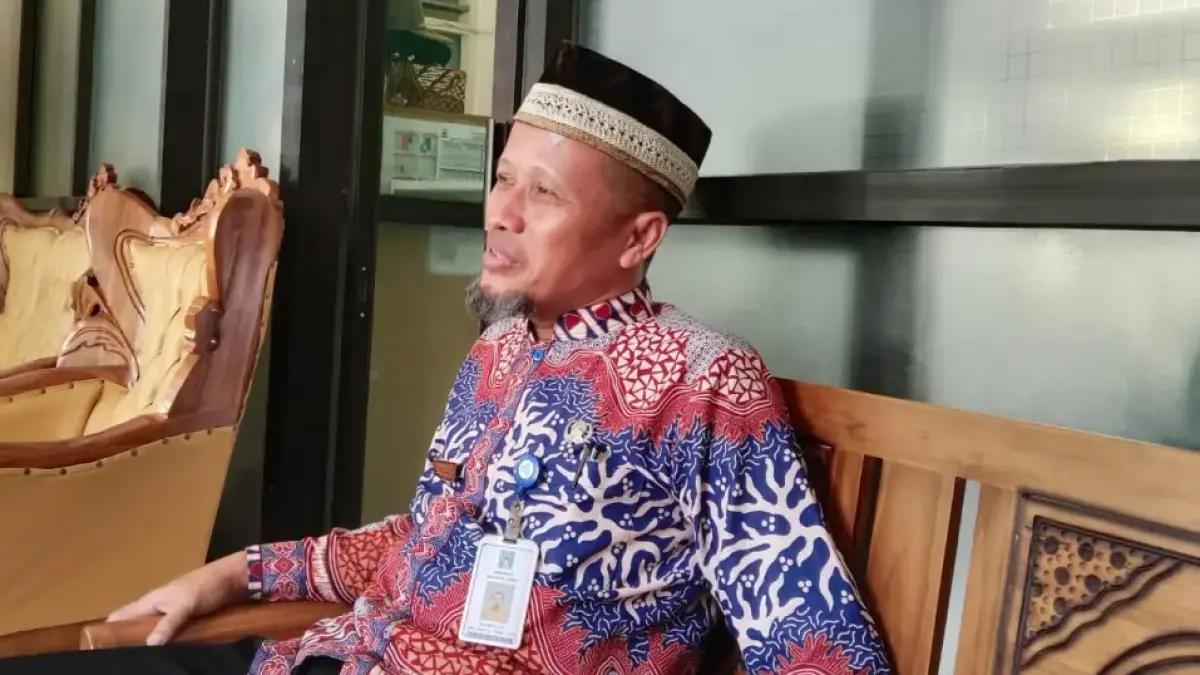 Kepala Sekolah SMPN 3 Gamping Yuliyanto. (Delima Purnamasari/Radar Jogja)