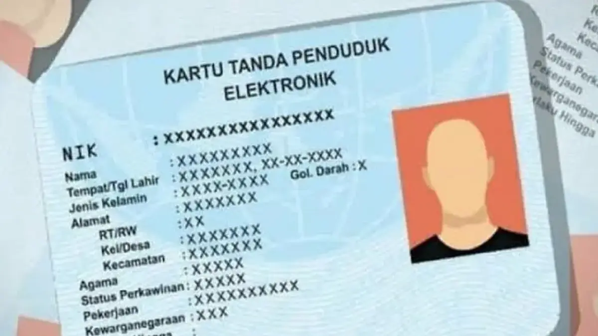 Ilustrasi NIK untuk cek desil.