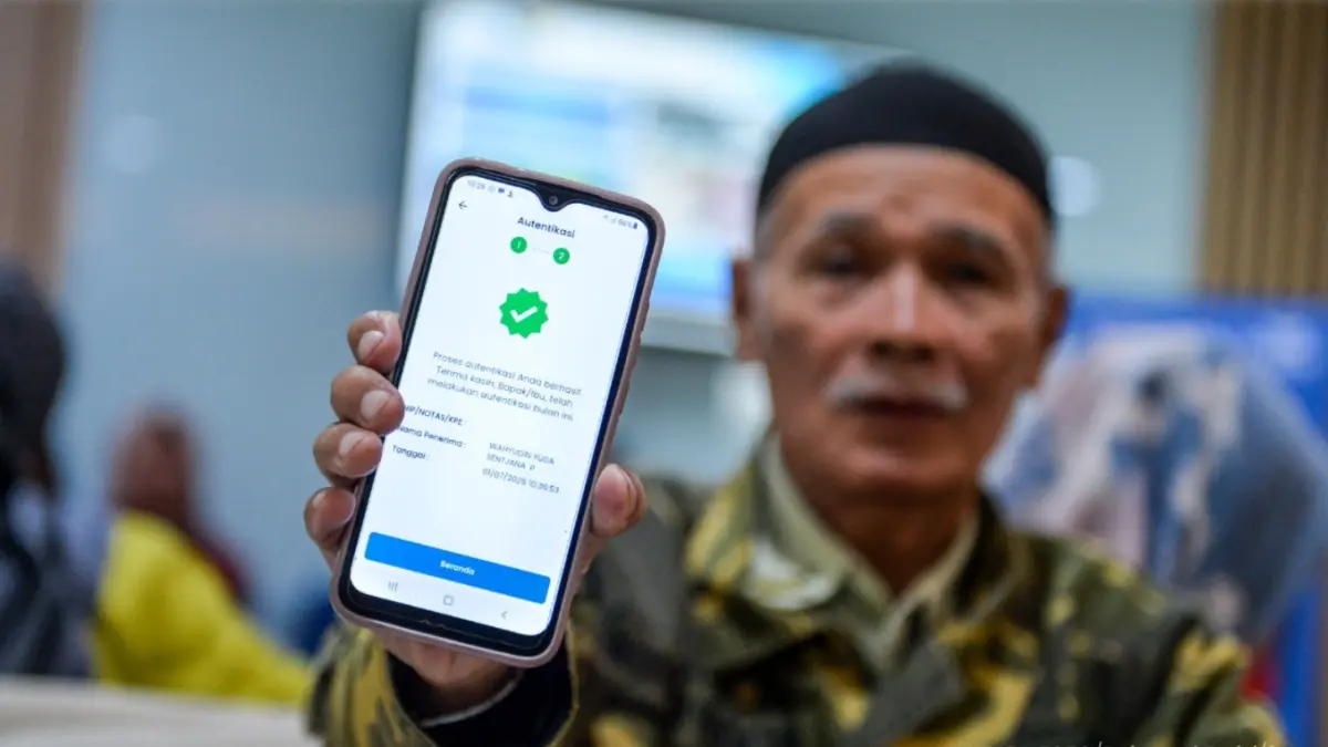 Autentikasi Taspen oleh Pensiunan PNS