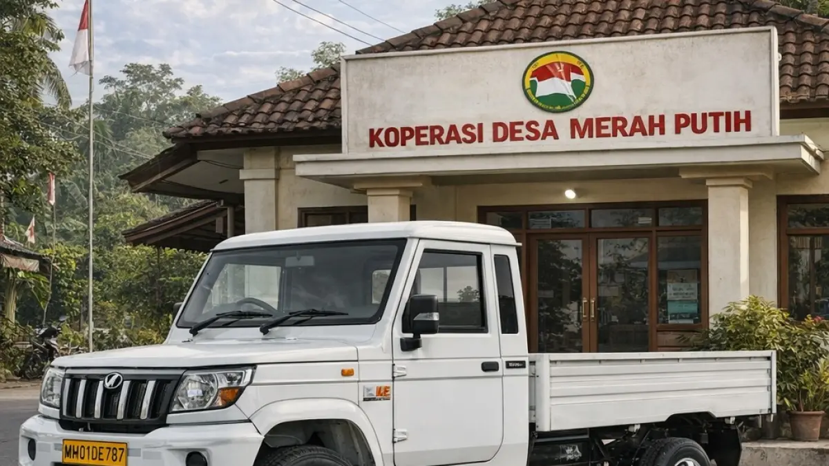Foto Ai hanya ilustrasi - Kopdes Merah Putih