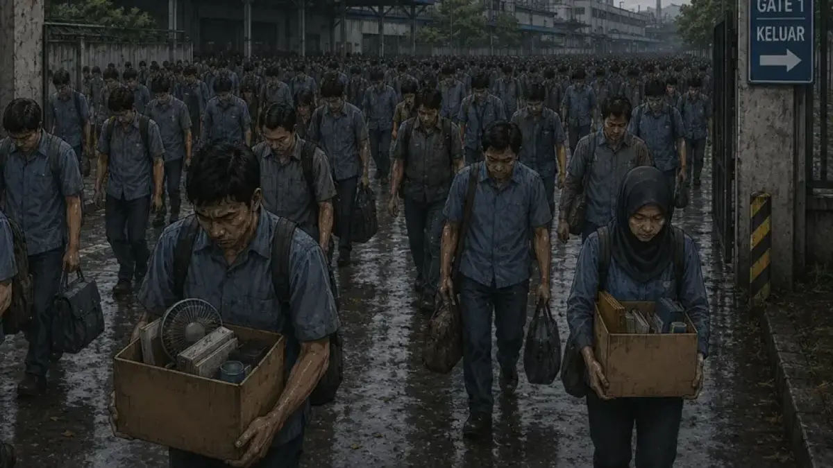 Ribuan eks tenaga honorer Pemkab Tuban kini di-outsourcing-kan sebagai sopir, tenaga kebersihan, keamanan, dan pemungut retribusi.(RADARTUBAN/AI)