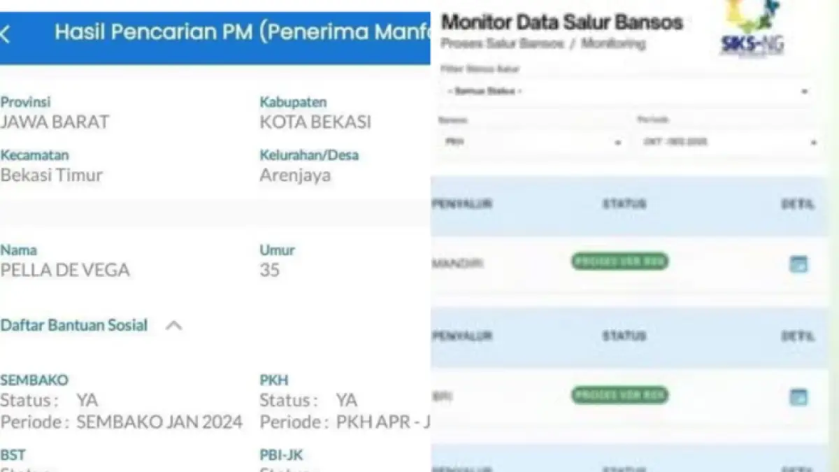Update Status Bansos PKH BPNT 