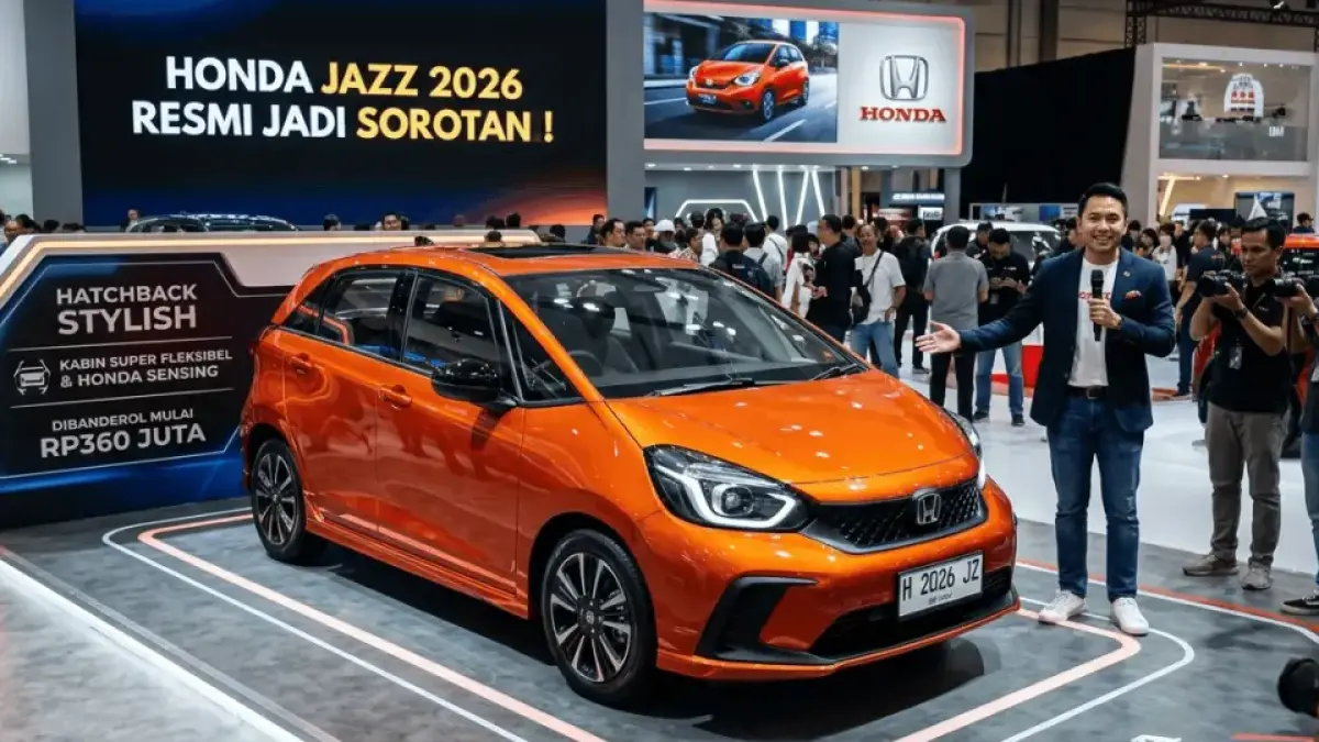 Harga Honda Jazz 2026 Terungkap! Hatchback Stylish dengan Fitur Modern dan Kabin Luas Ini..