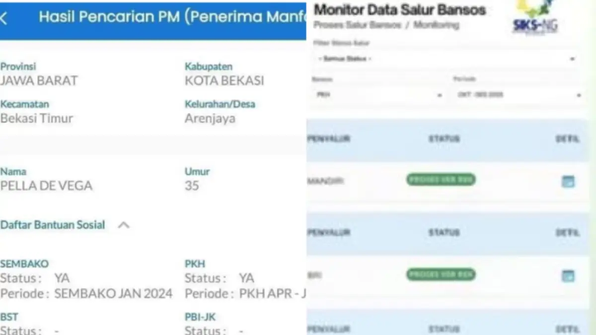 Update Status Bansos PKH BPNT