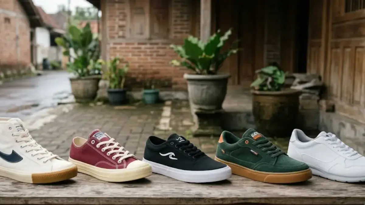 Lokal Rasa Internasional: 5 Rekomendasi Sneakers Lokal yang Siap Saingi Brand Luar (Farhan Reza Ardiansyah/JAWAPOS RADAR BOJONEGORO)