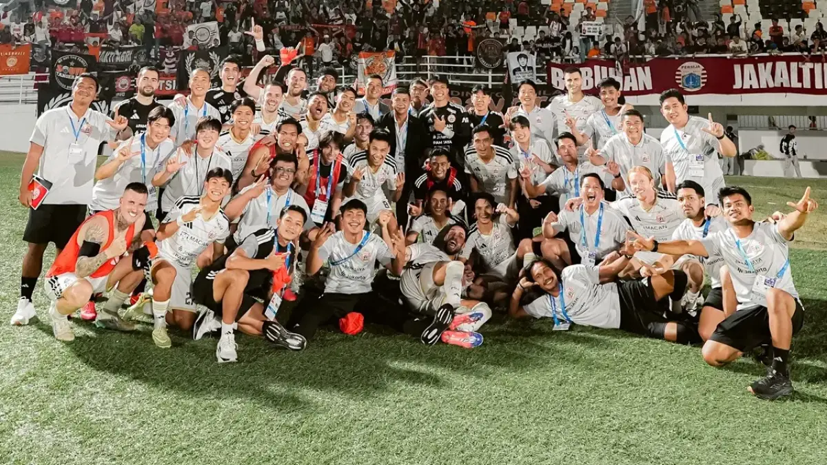 Persija Jakarta merebut status klub dengan nilai pasar tertinggi di Super League. (instagram.com/persija)