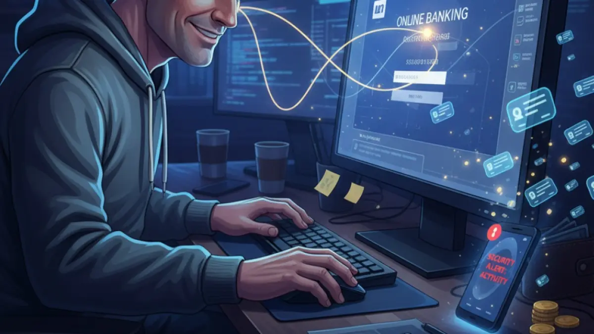 Ilustrasi cyber crime alias kejahatan siber.