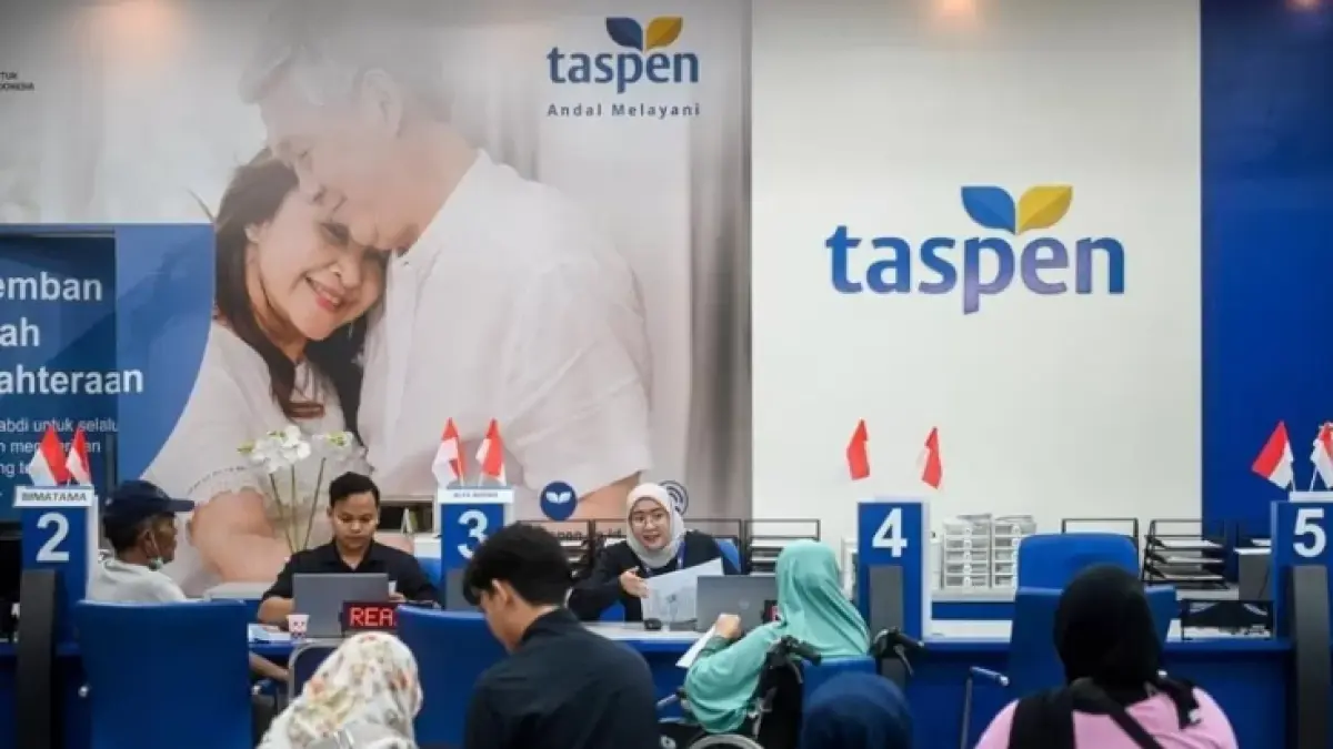 Taspen soal gaji pensiunan PNS 2026