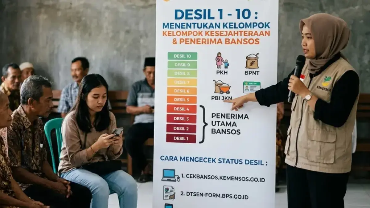 Desil bansos berubah dapat memengaruhi sasaran bantuan. Simak alasan perubahan desil dan pentingnya memperbarui data keluarga.