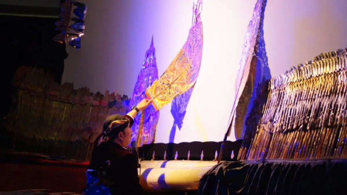 Ilustrasi pementasan wayang. (RADAR MADIUN)
